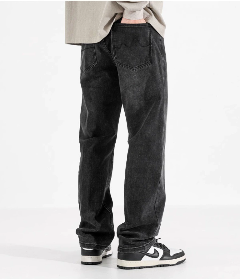 Yamia™ Baggy Jeans Black