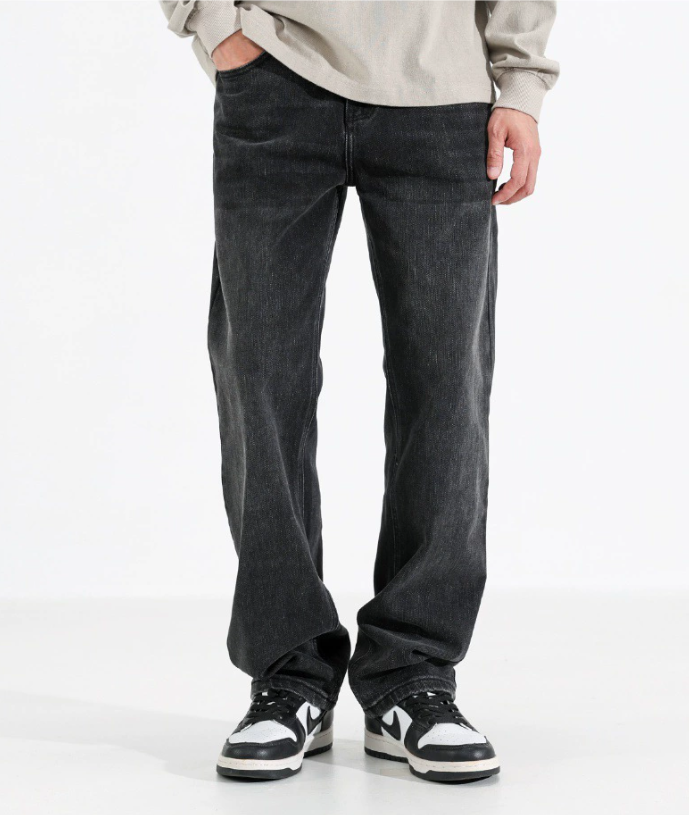Yamia™ Baggy Jeans Black