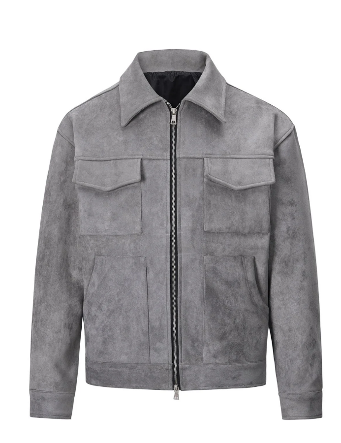 Yamia™ Essential Suede Jacket