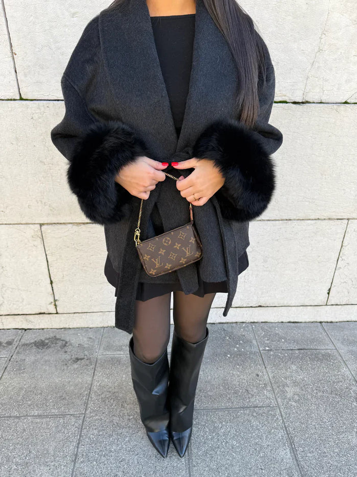 Yamia™ Fur Coat