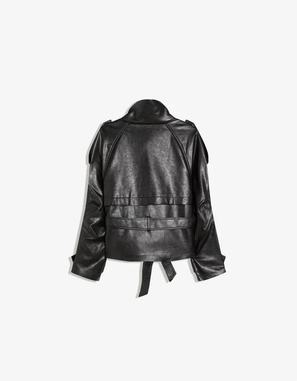 REYA- KUNSTLEDER-TRENCH YAMIA™