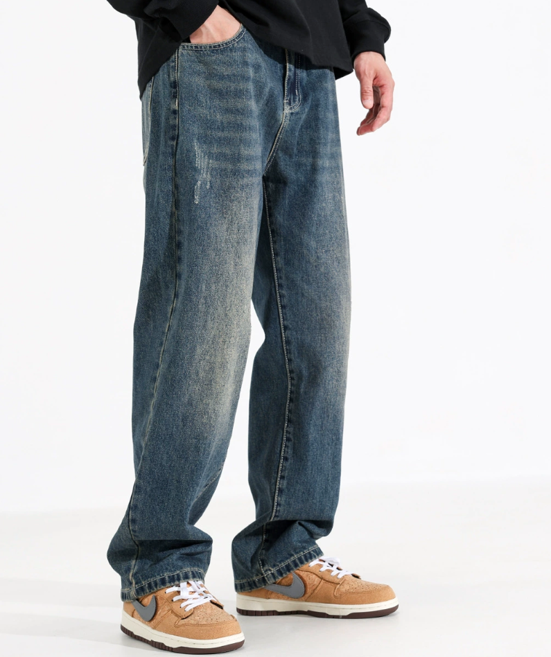 Yamia™ Vintage Baggy Jeans