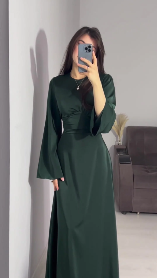 Yamia™ Satin Dress