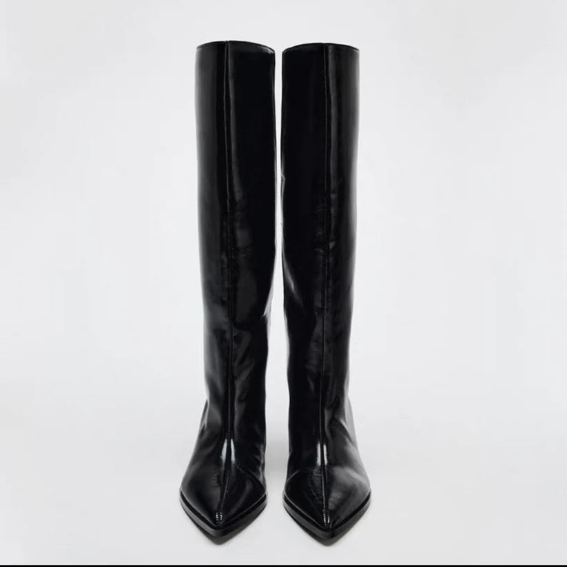 WIDOW - BLACK BOOTS YAMIA™