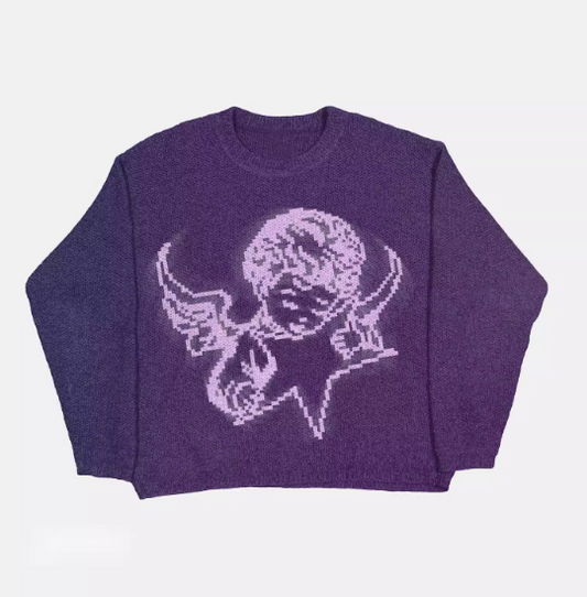 Yamia™ Angel Knitted Sweater