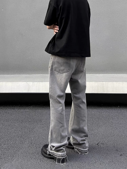 Yamia™ Baggy Jeans Grey