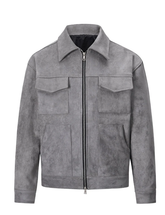 Yamia™ Essential Suede Jacket