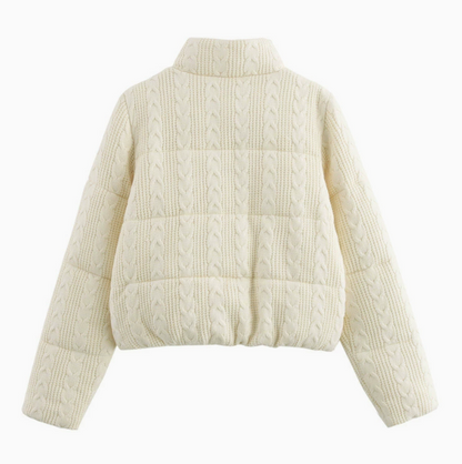 Yamia™ White Puffer Jacket