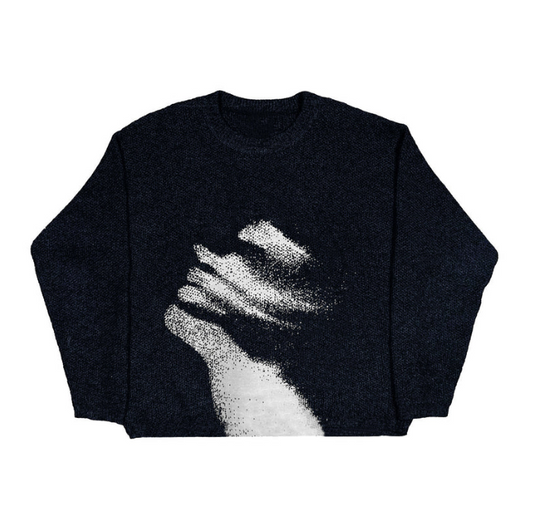 Yamia™ Eyes Knitted Sweater