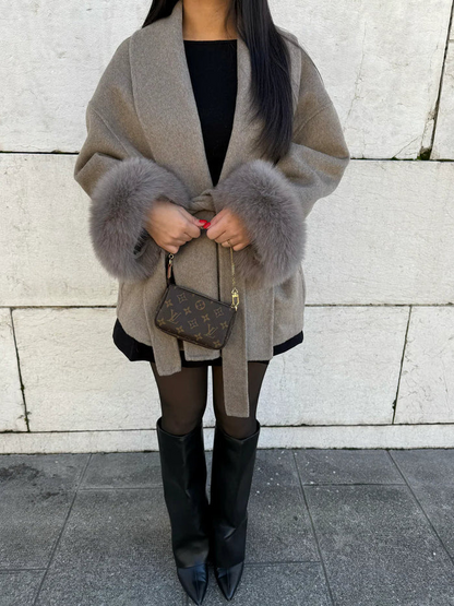 Yamia™ Fur Coat