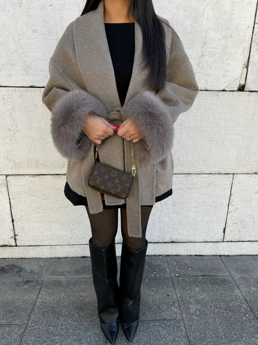 Yamia™ Fur Coat
