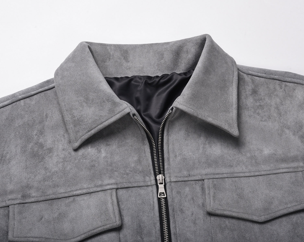 Yamia™ Essential Suede Jacket