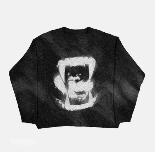 Yamia™ Vampire Knitted Sweater
